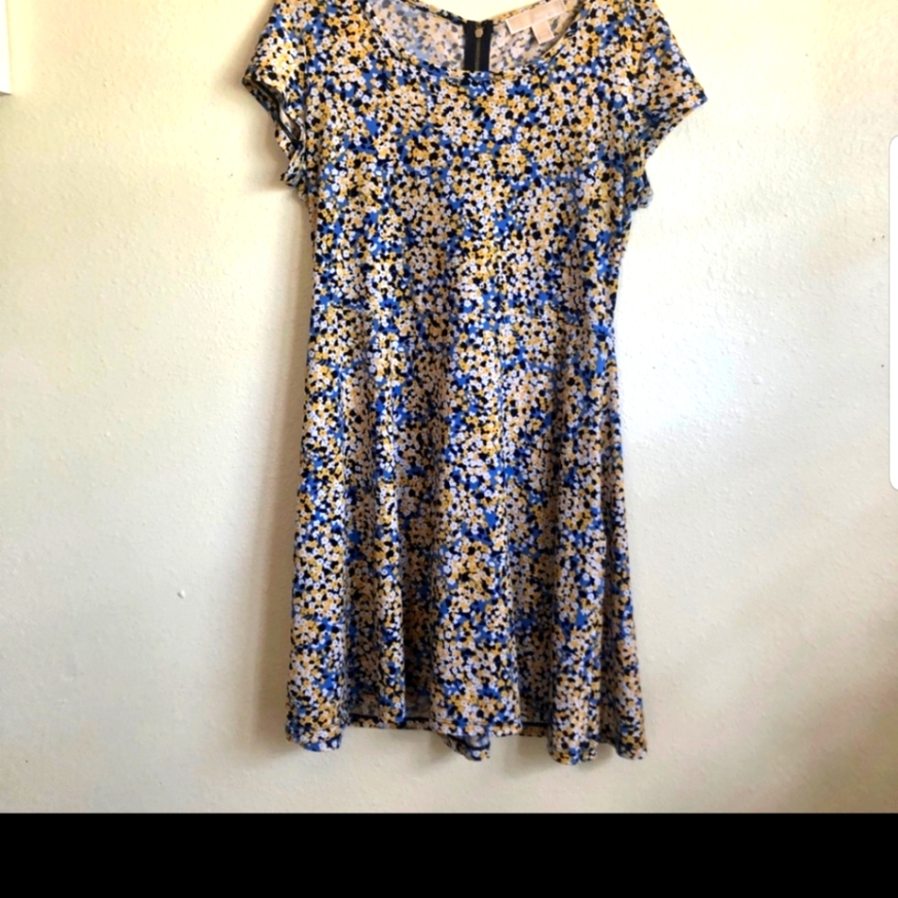 Michael kors floral skater dress